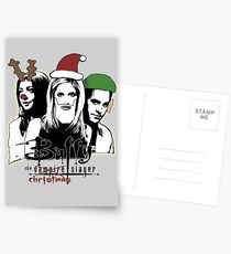 Buffy the Christmas Slayer! Postcards
