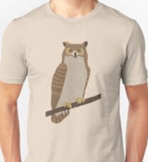Abstract Owl Unisex T-Shirt