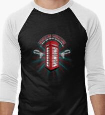 Inspector Spacetime v.2 Men's Baseball ¾ T-Shirt