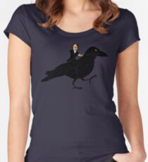 Camiseta entallada de cuello redondo Poe y Raven