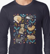 Meine Katzen Langarmshirt