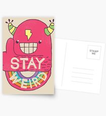 STAY WEIRD! Postcards