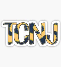 TCNJ Tie Dye Sticker