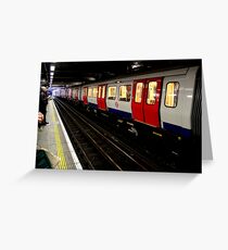 Waiting Patiently - Metropolitan Line Greeting Card