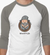 Wizards Represent! Men's Baseball ¾ T-Shirt