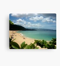 Waimea Bay North Shore Oahu Canvas Print