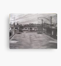 Streetscape Metal Print