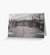Streetscape Greeting Card