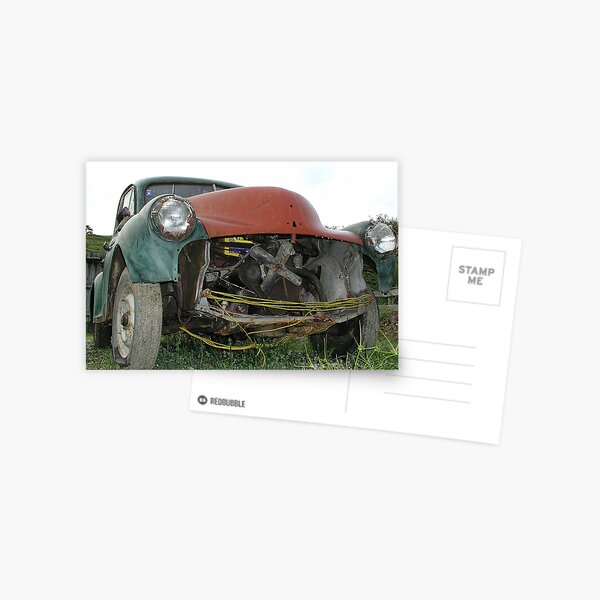 Morris Minor Postcard
