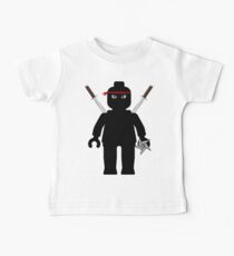 Ninja Minifig / TMNT Foot Soldier Baby Tee