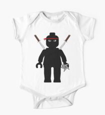 Ninja Minifig / TMNT Foot Soldier One Piece - Short Sleeve