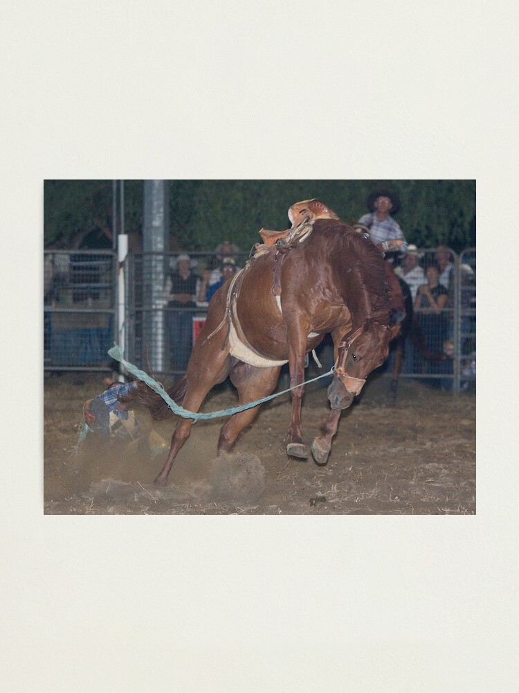 Alternate view of Moruya Rodeo New Years Day 2012 Photographic Print