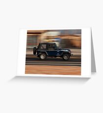 Jeep Greeting Card