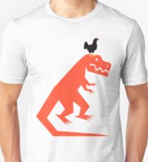 Hühnersaurus Rex Slim Fit T-Shirt