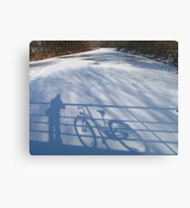 Me and my Bike Metal Print