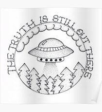 The X-Files "The Truth Is Still Out There" Poster