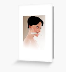 irene adler Greeting Card