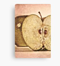 An apple a day... Canvas Print