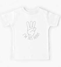 I'm This Many Three Kids Tee