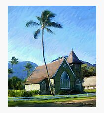 Kauai Church Photographic Print