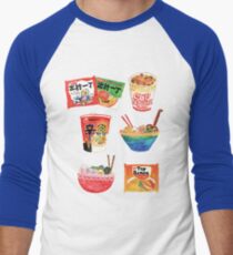 Ramen Men's Baseball ¾ T-Shirt