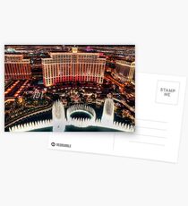 The Bellagio Fountains Postcards