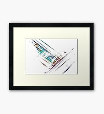 Freezing Framed Print