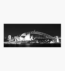 Sydney Harbour and Opera House Photographic Print