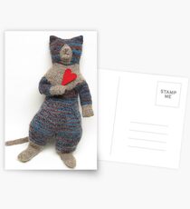 Miss Blue Kitty Postcards
