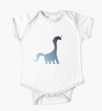 Einhorn Brachiosaurus Baby Body Kurzarm
