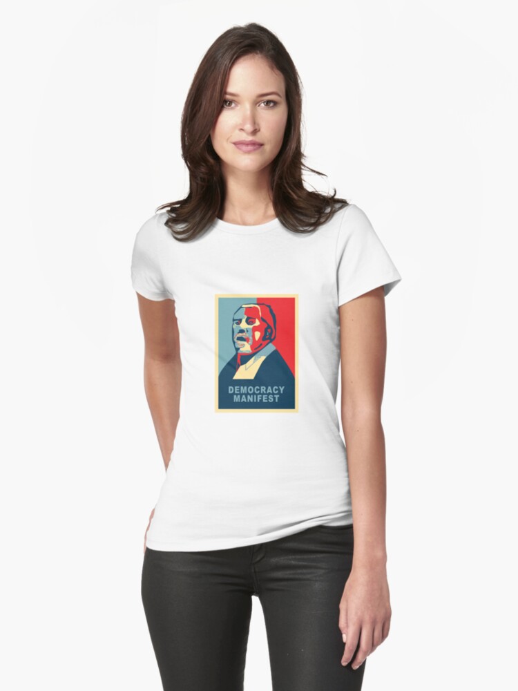 this is democracy manifest t shirt