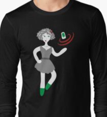 Socialmedia Lady - superpowers Long Sleeve T-Shirt