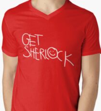 Get Sherlock Men's V-Neck T-Shirt