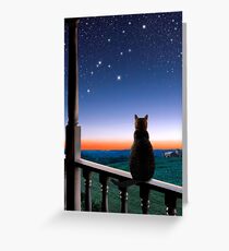 Virgo at Dawn's Light Greeting Card