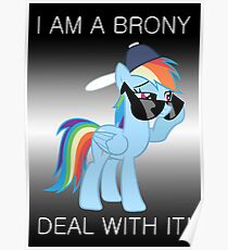 Rainbow Dash Brony Poster