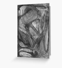 Contagion's Inside an Institution. Greeting Card