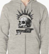 Mistic Skull Zipped Hoodie