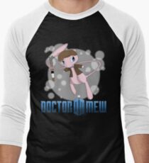 Doctor Mew Men's Baseball ¾ T-Shirt