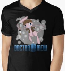 Doctor Mew Men's V-Neck T-Shirt