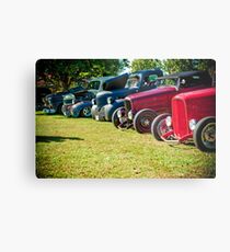 Rods Metal Print