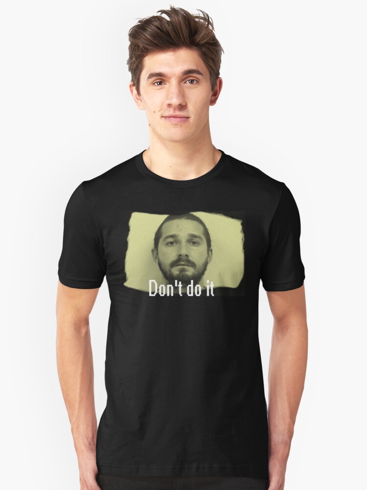 shia labeouf just do it shirt