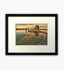 Sunrise at Mono Lake Framed Print