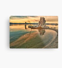 Sunrise at Mono Lake Metal Print