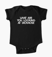 WHAT ARE YOU LOOKING AT DICKNOSE (Teen Wolf) One Piece - Short Sleeve