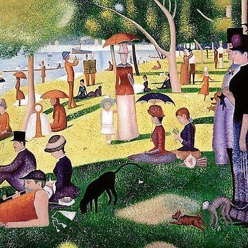 georges seurat sunday on la grande jatte