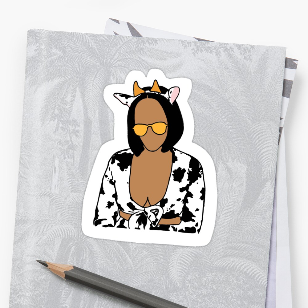 "Doja Cat Sticker" Sticker by cinnabon14 | Redbubble