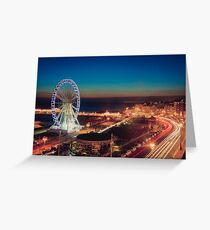 Brighton CityScape at Night II Greeting Card