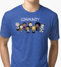 Greendale's Peanuts Tri-blend T-Shirt
