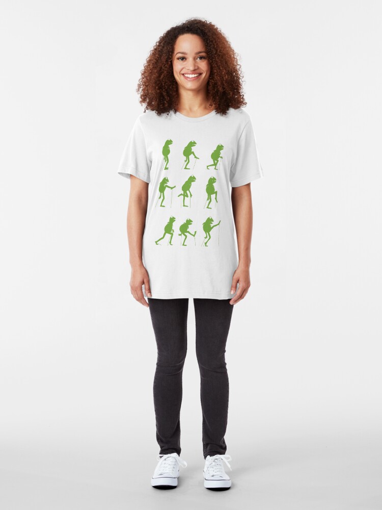 Alternate view of Ministry of Silly Muppet Walks Slim Fit T-Shirt