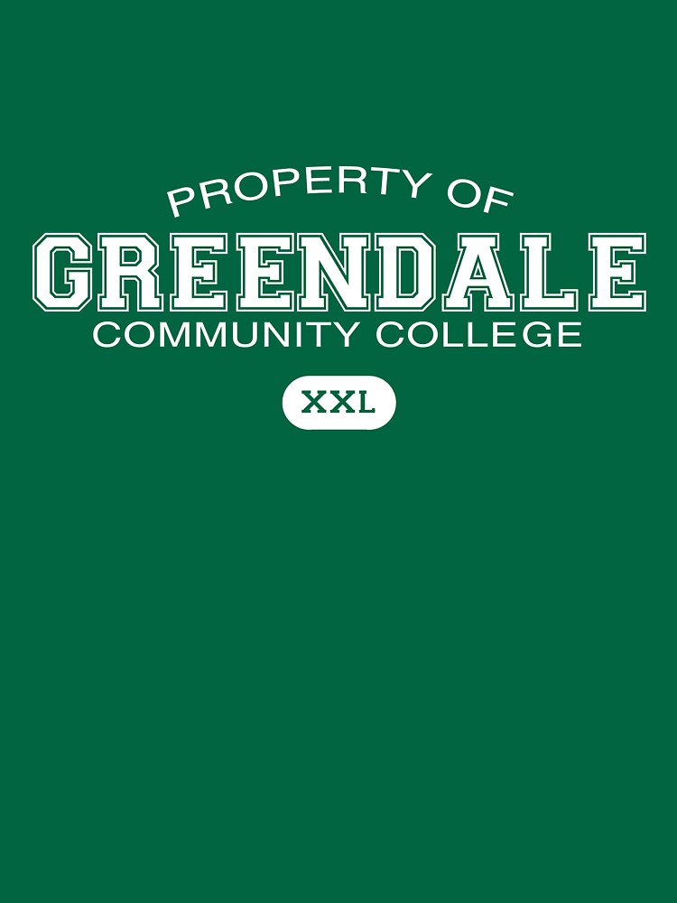 greendale community college shirt